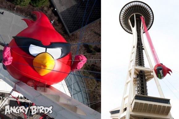 Angry Birds Seattle space needle